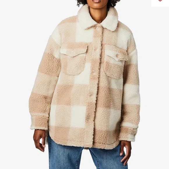 Bernardo Cozy Catskill Checkered Shacket Xl